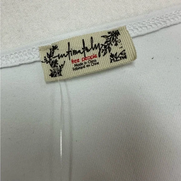 Intimately Free White Truth or Square Bodysuit Size Large - Picture 10 of 11